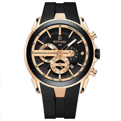 REWARD  Chronograph Sport Watch – Premium Silicone Band